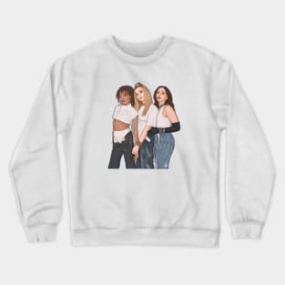 White Top Blue Jean || Little Mix Crewneck Sweatshirt